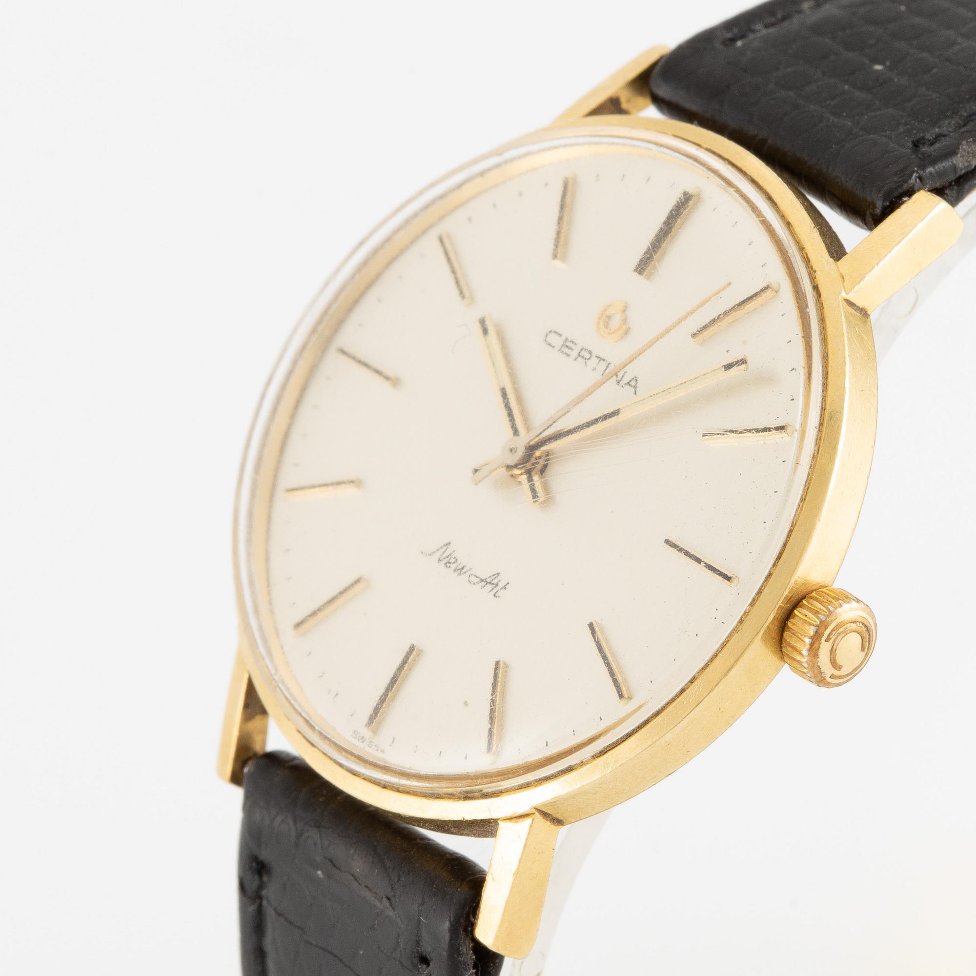 Certina, New Art, wristwatch, 33.5 mm.