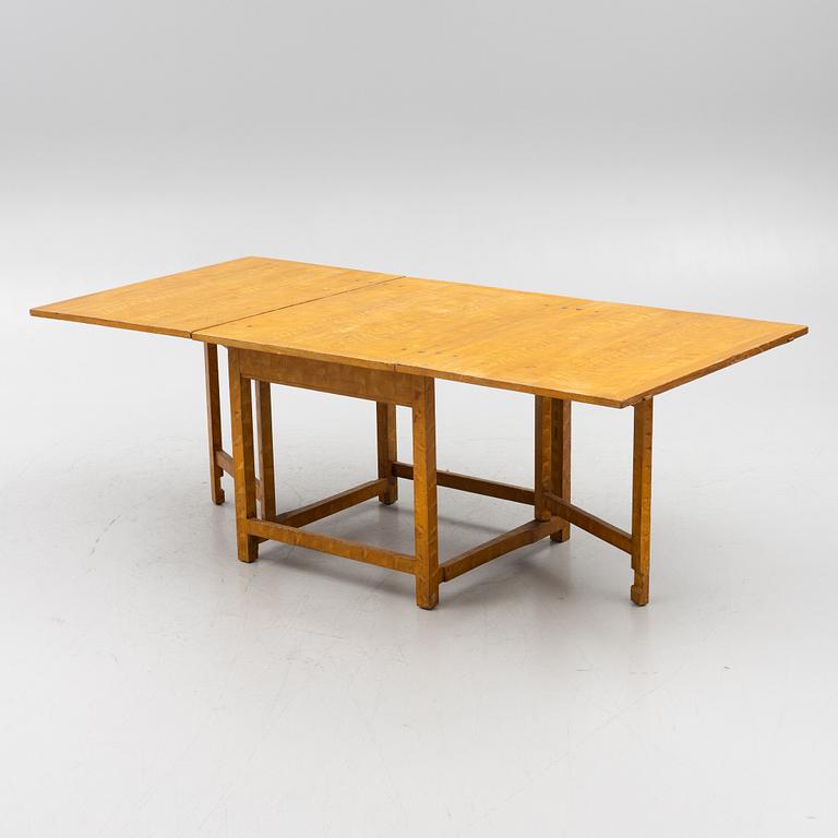 Drop-leaf table, Järvsö, early 19th century.