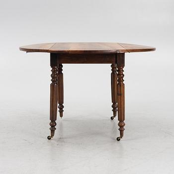 Drop-leaf table, 19th Century.