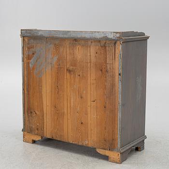 A Gustavian cupboard, circa 1800.