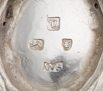 SÅSKANNOR, ett par, av William Skeen, London 1766-1767.