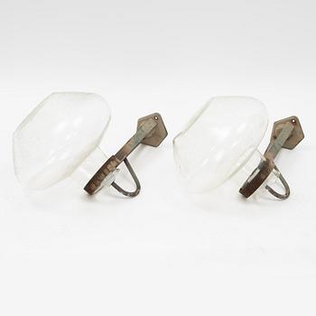 Vägglampor, ett par, Swedish Modern, ASEA, 1900-talets mitt.