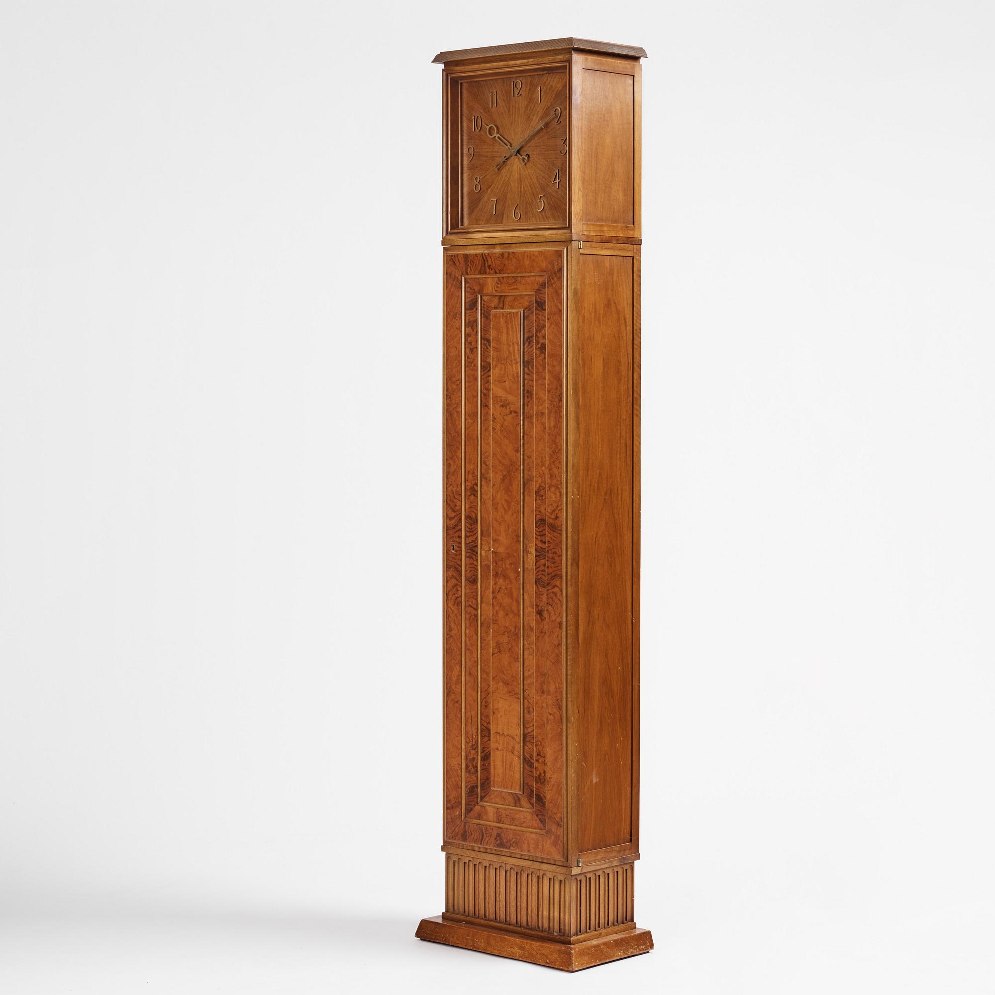 Nordiska Kompaniet, long-case clock, 1943.