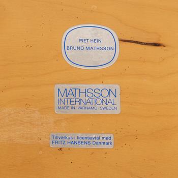 Piet Hein & Bruno Mathsson, a dining table, 'Superellipse', Mathsson International, Värnamo.