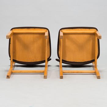 Lasse Ollinkari, six 1960s "Ervi chairs" for Artek. .
