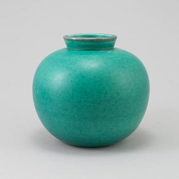 WILHELM KÅGE, vas, "Argenta" stengods, Gustavsberg.