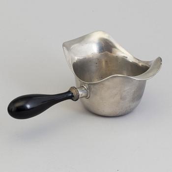 FIRMA SVENSKT TENN, four pieces, pewter, 1940s/1950s.