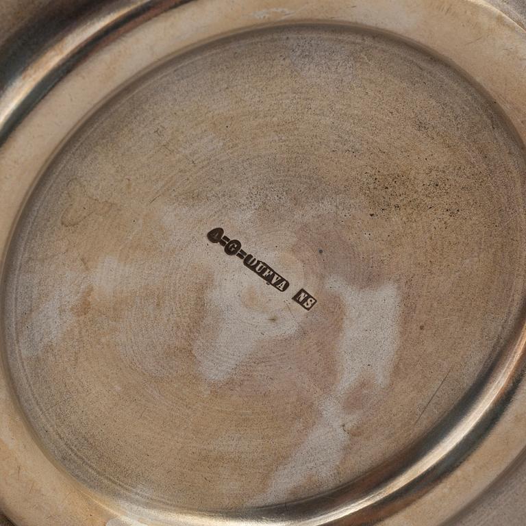 An early 20th century silver plated ice bucket by A.G. Dufva.