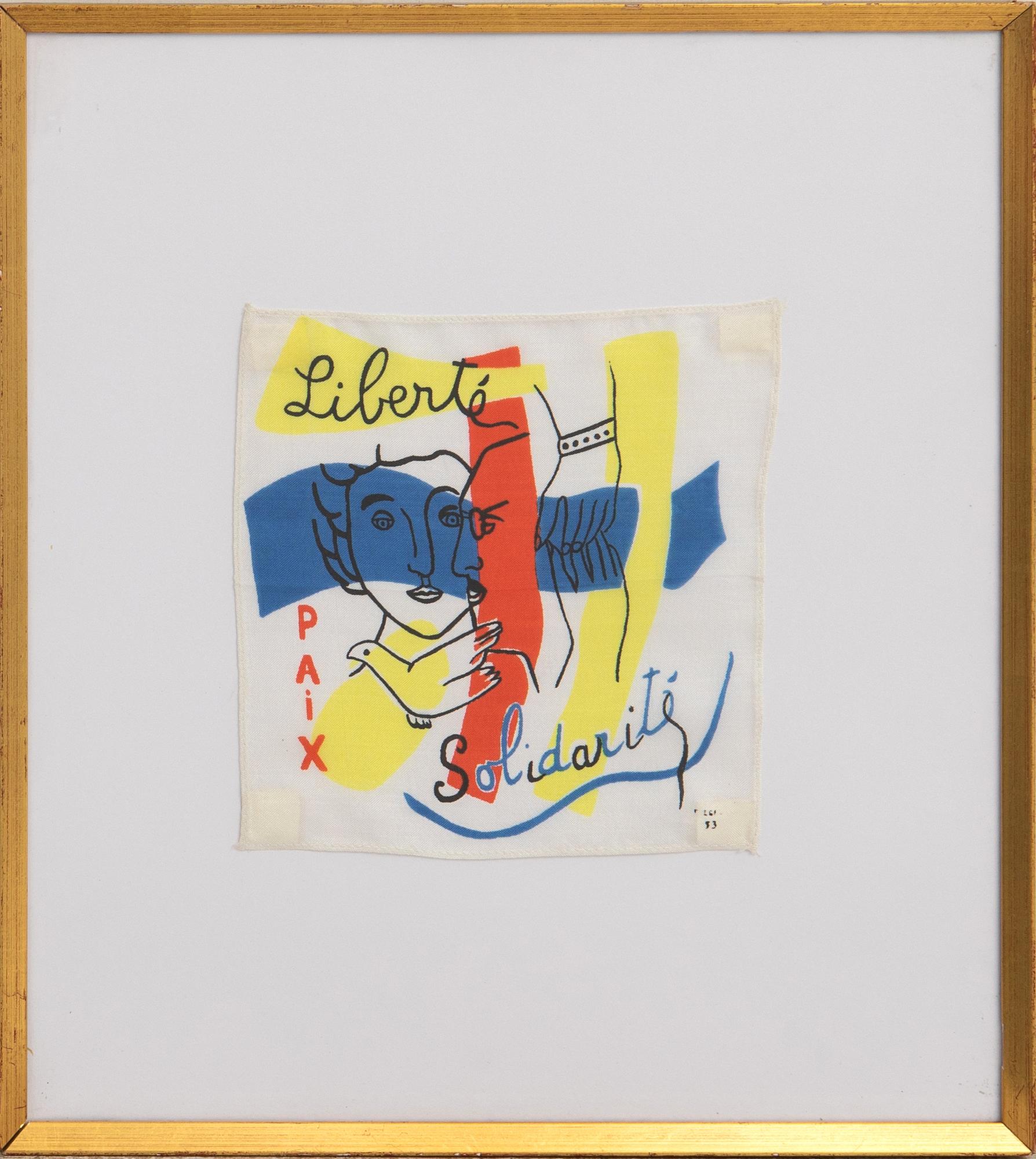 Fernand Léger, "Liberté Paix Solidarité".