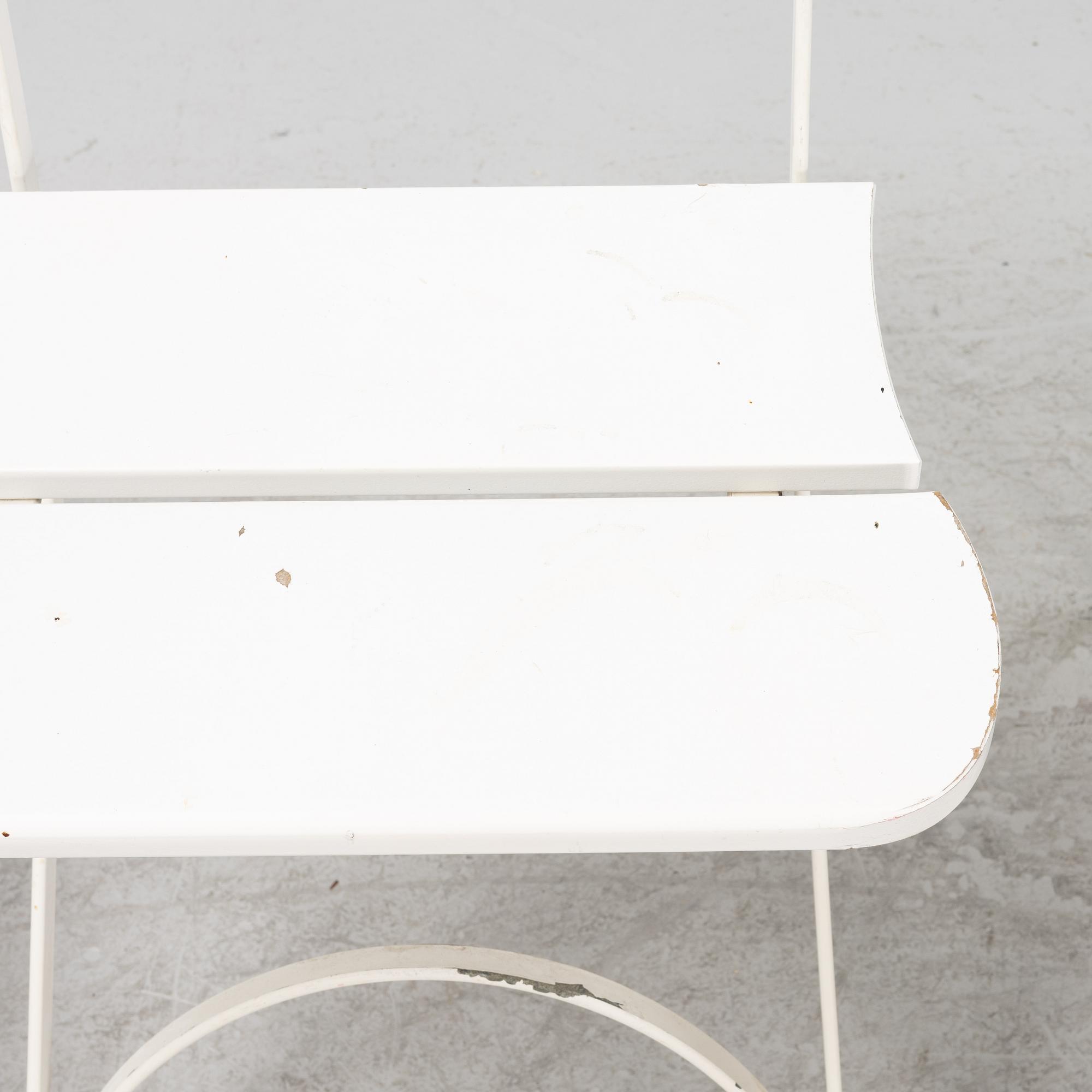 Four 'Classic Nr 2' garden chairs, Byarums Bruk, Vaggeryd, Sweden.