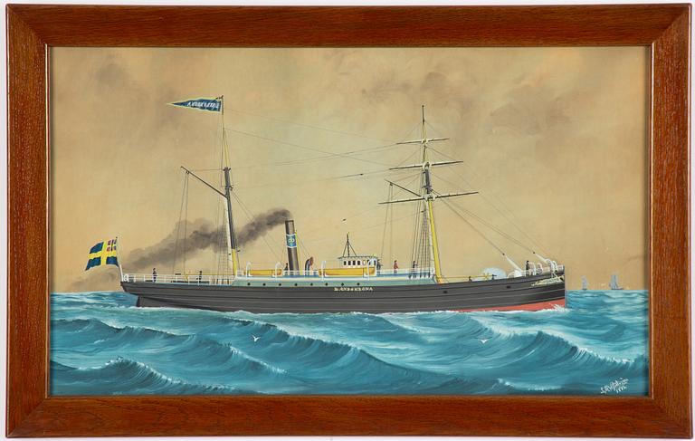 Lars Petter Sjöström, "S/S Landskrona".