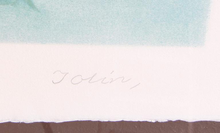 JOLIN, EINAR, litografi, sign o numr.