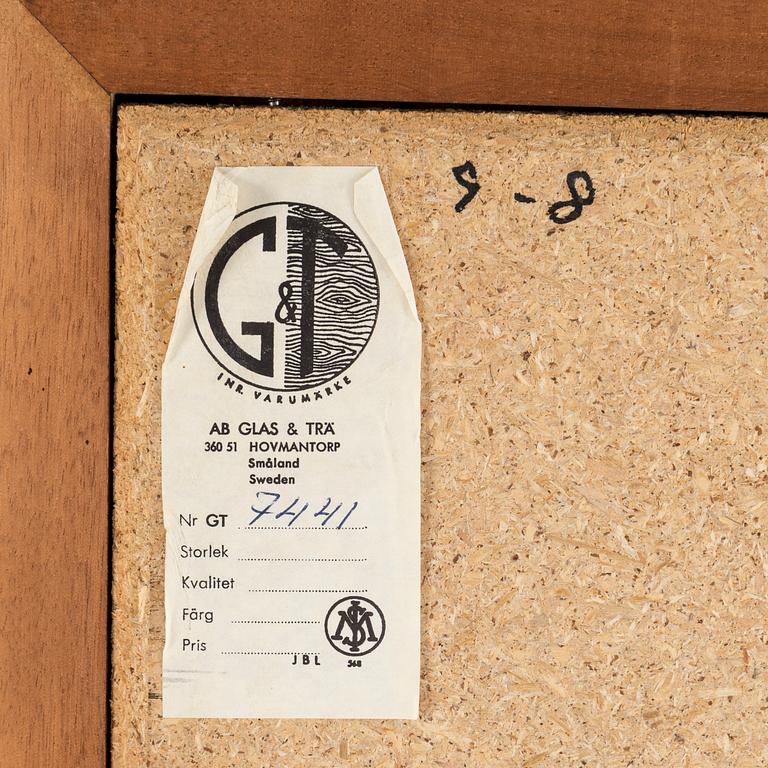 SPEGEL, G&T Hovmantorp, 1900-talets andra hälft.