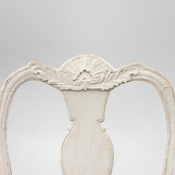 Rococo sofa, mid-18th century.