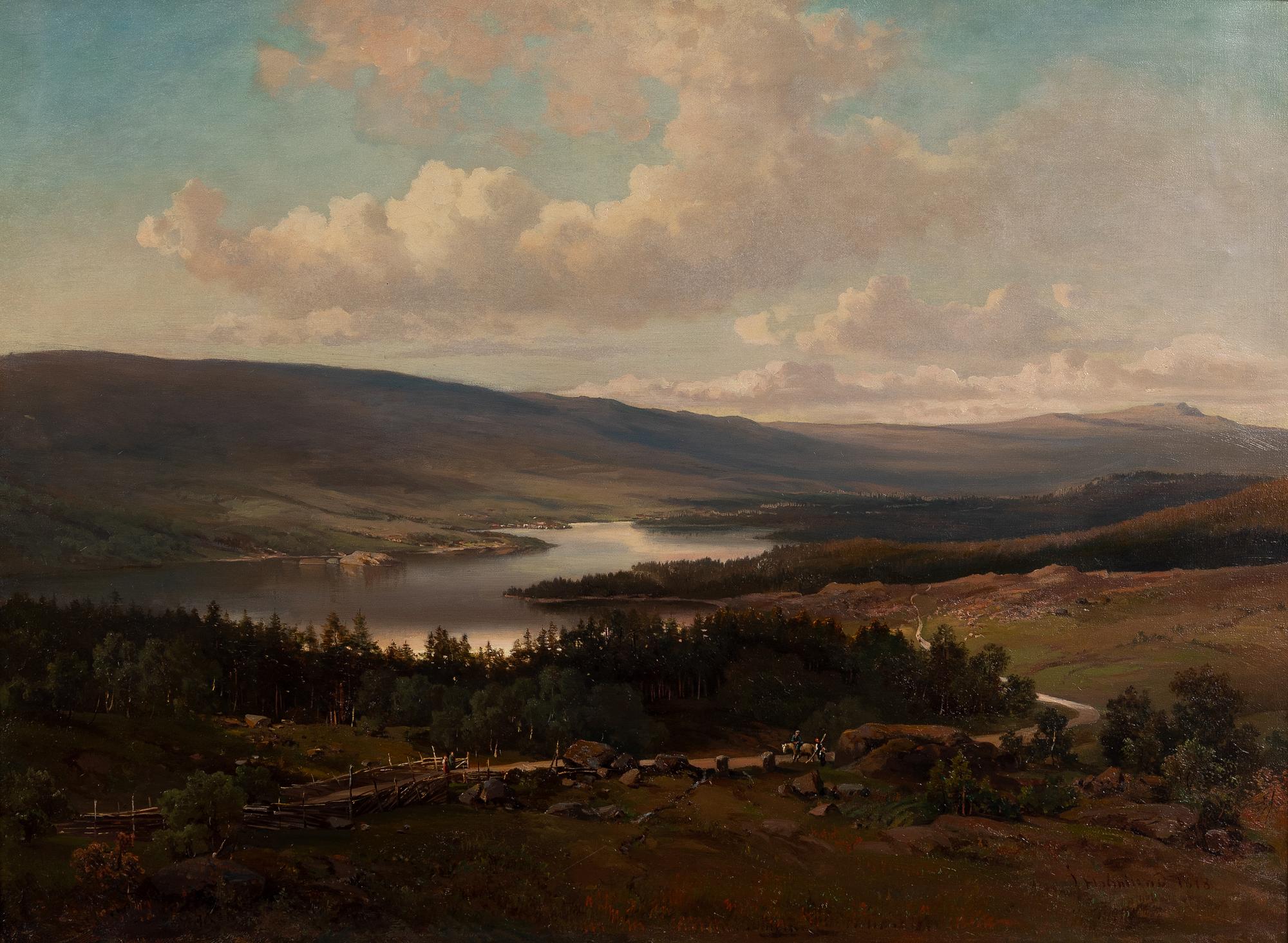 Josefina Holmlund, View over the mountains.