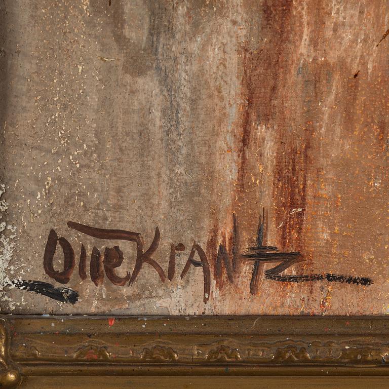 Olle Krantz, oil on canvas, signed.