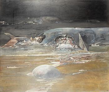 Roj Friberg, "Landskap med valkadaver".