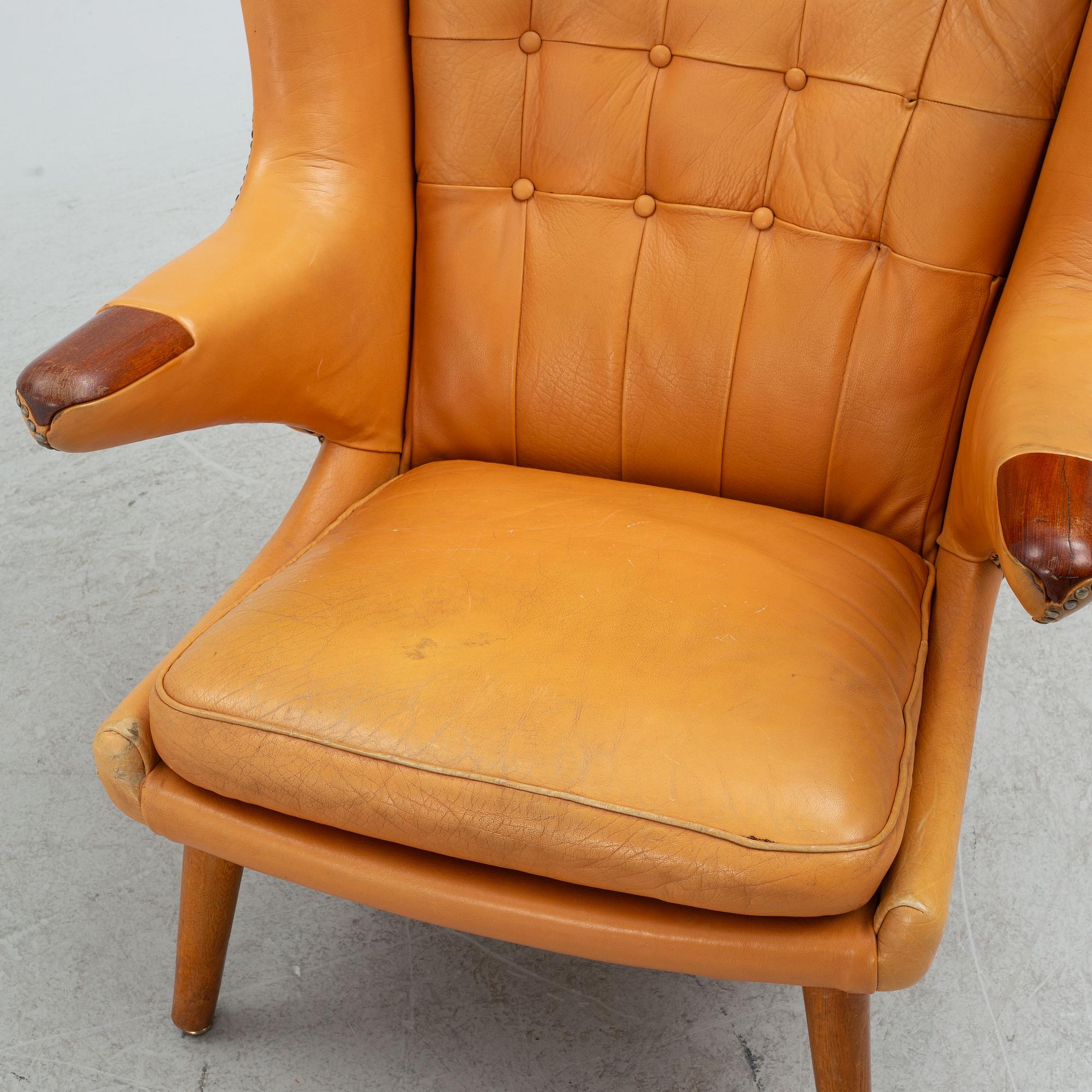 Hans J. Wegner, armchair, "Bamse", Ap-stolen, Denmark 1950s.