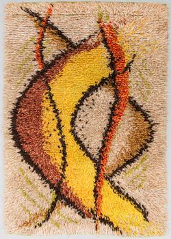 RUG. Wool. Circa 159 x 106 cm.