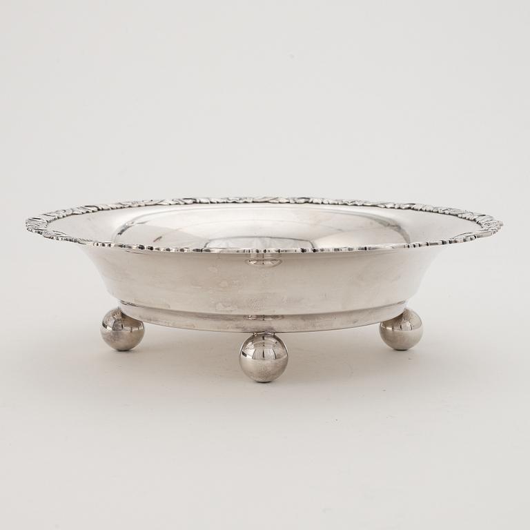 Skål, silver, Finlands Guldsmeds AB, Åbo, Finland, 1937.