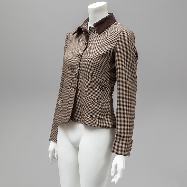 MAX MARA, tweedkavaj, fransk storlek 40.