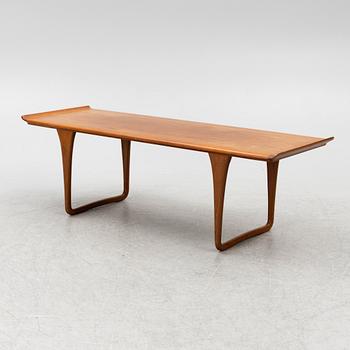A Swedish teak cofee table, 1950s.