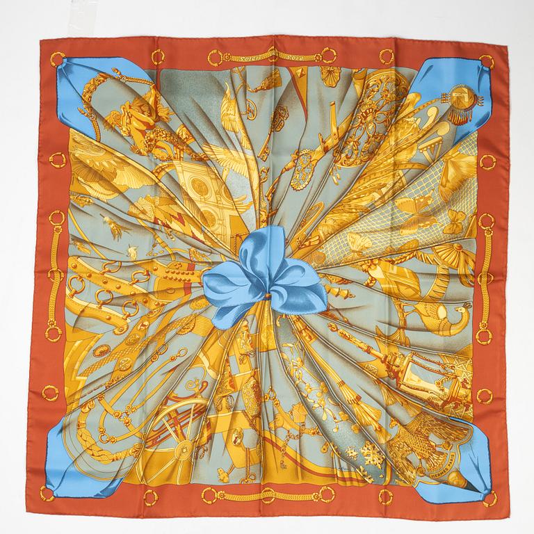 Hermès, scarf, "Soleil de soie".