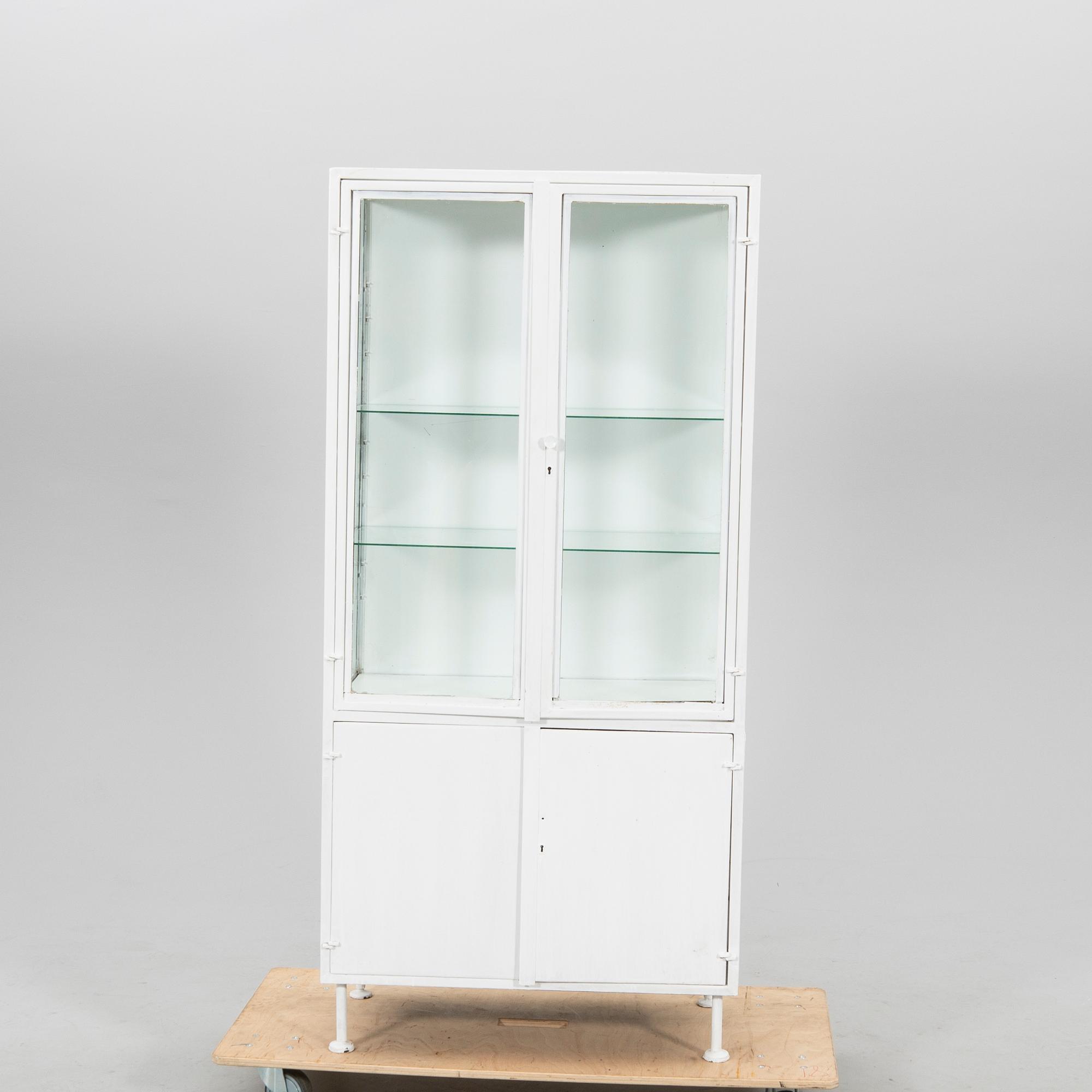 Mid-20th century medical cabinet.