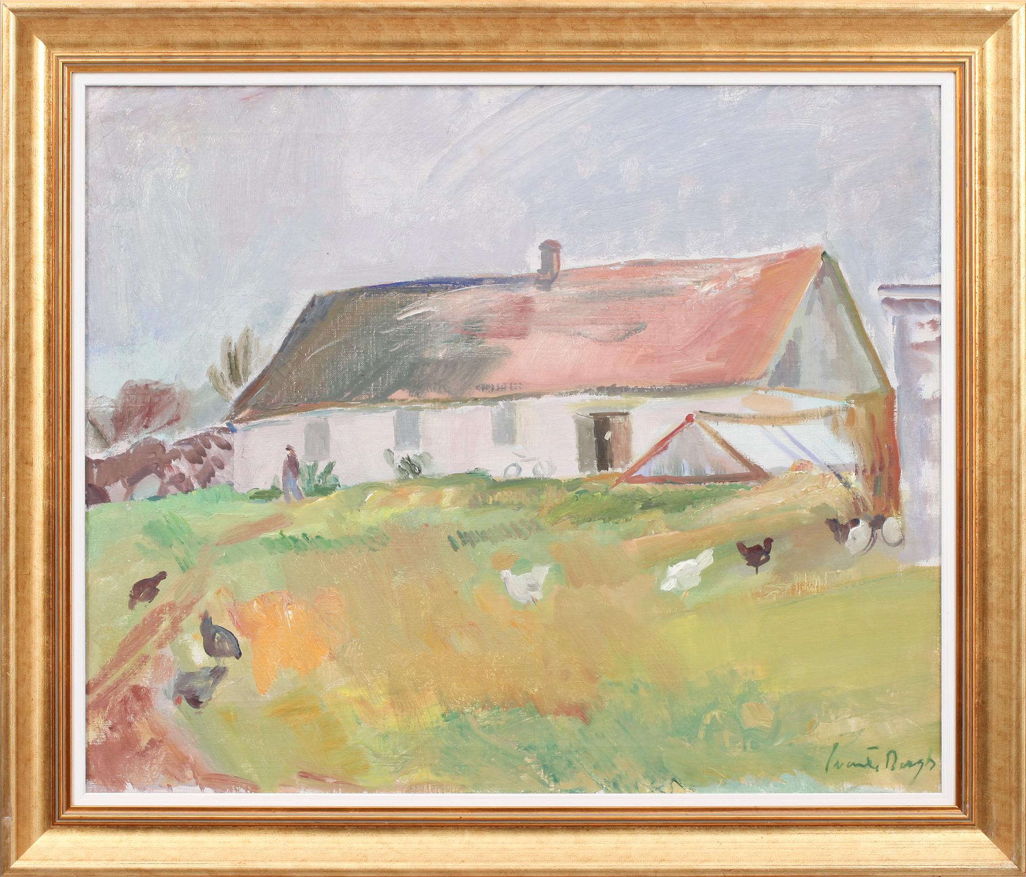 SVANTE BERGH, olja på duk, sign.