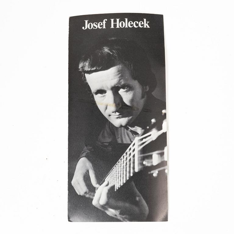 Franz Mettal, acoustic guitar, 1959, Czechoslovakia.