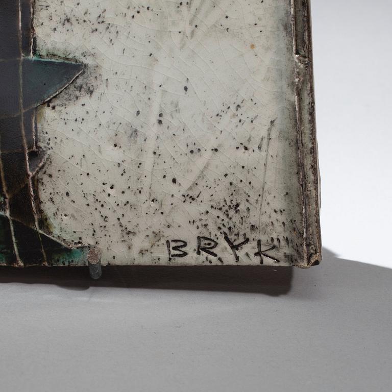 Rut Bryk, A CERAMIC RELIEF.