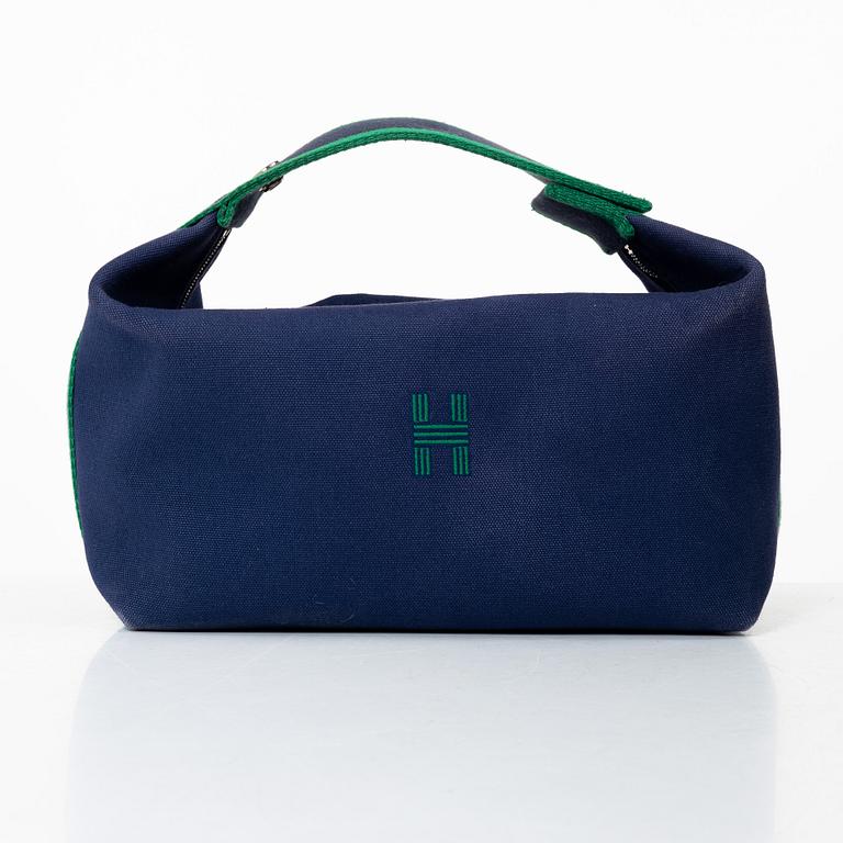Hermès, cloth handbag.
