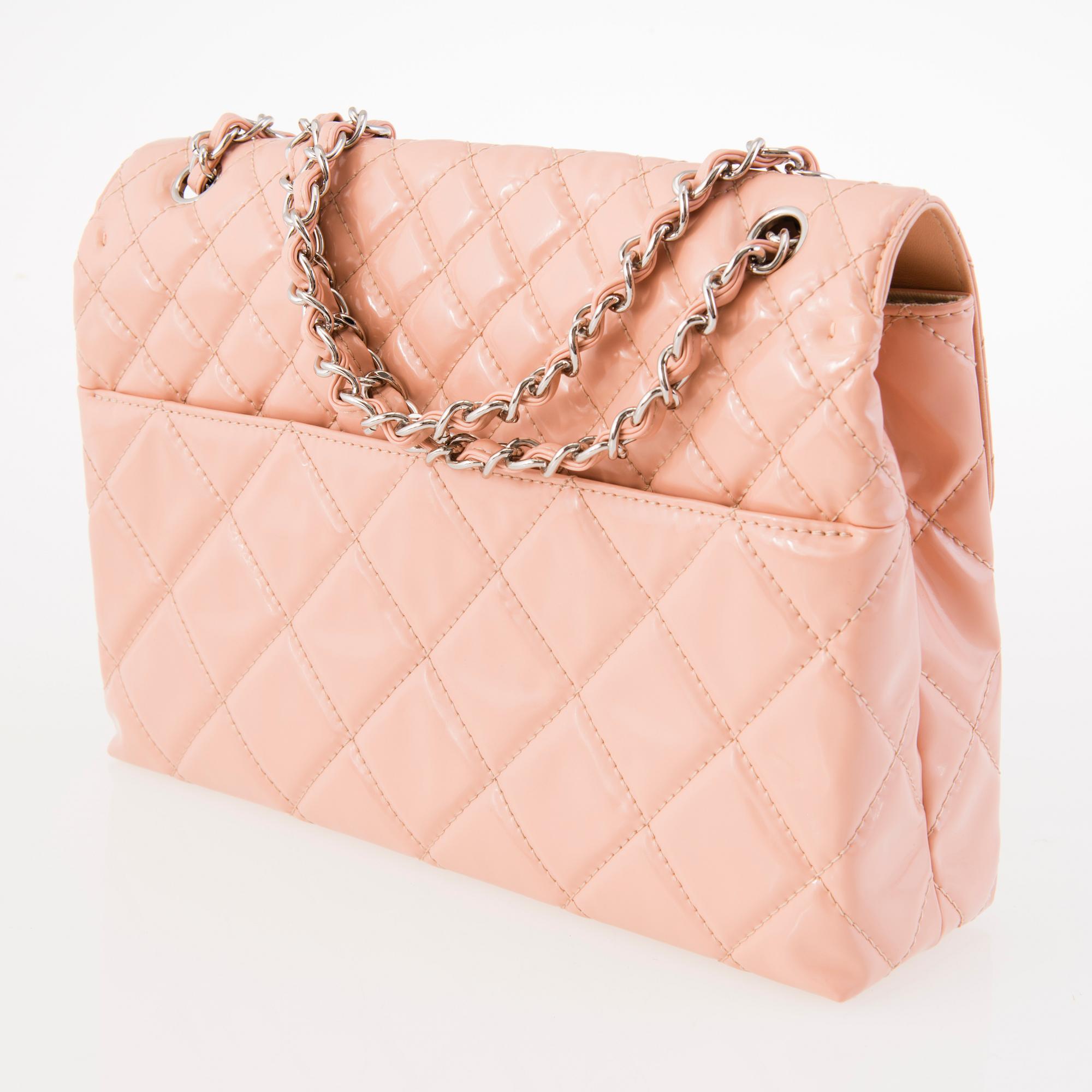 CHANEL, Coco Shine Jumbo Flap Bag.