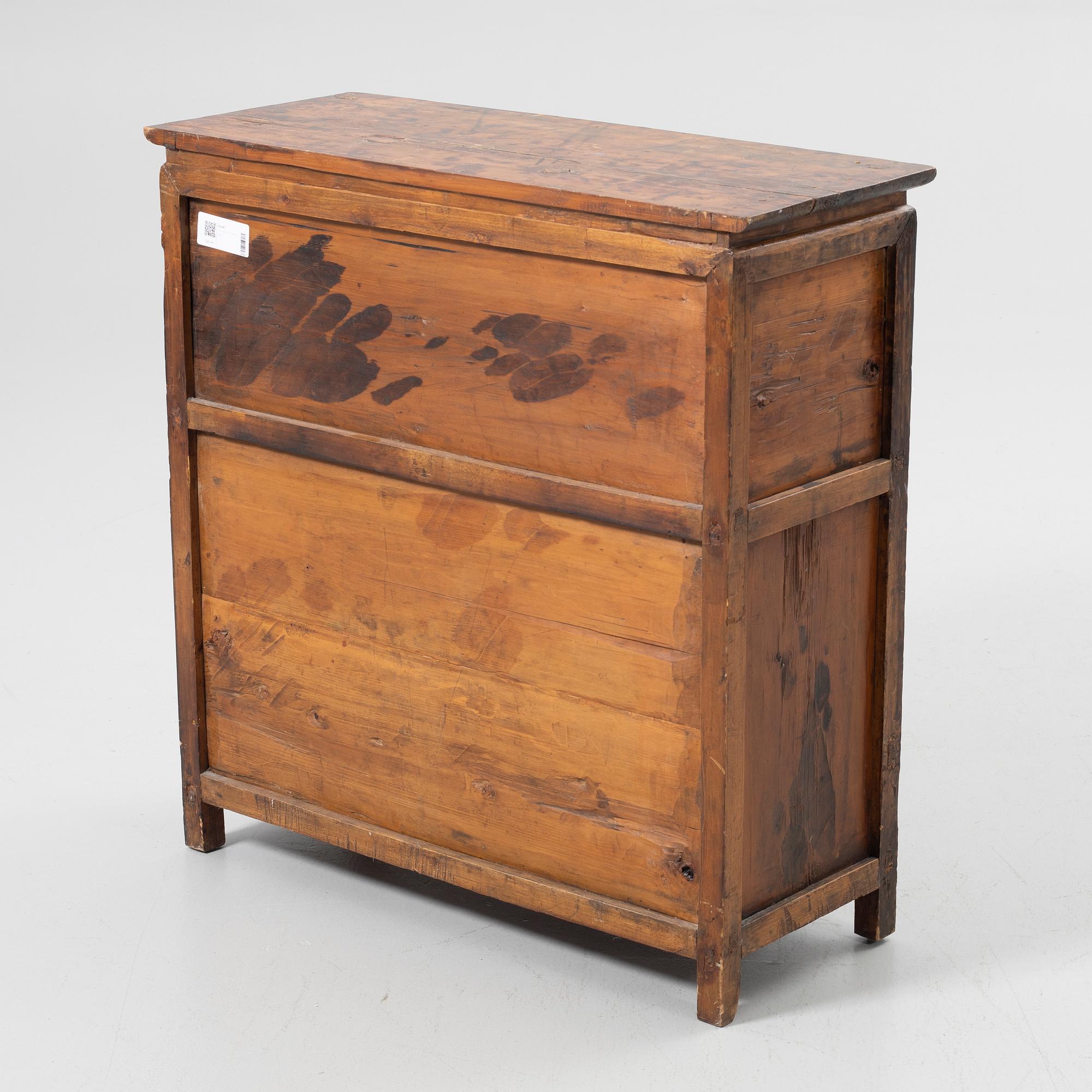 Cabinet, possibly Tibet, 20th century.