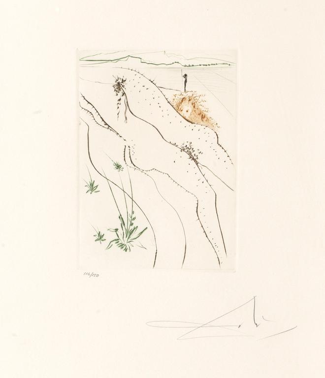 Salvador Dalí, "Le Tonneau", ur "Le décameron".