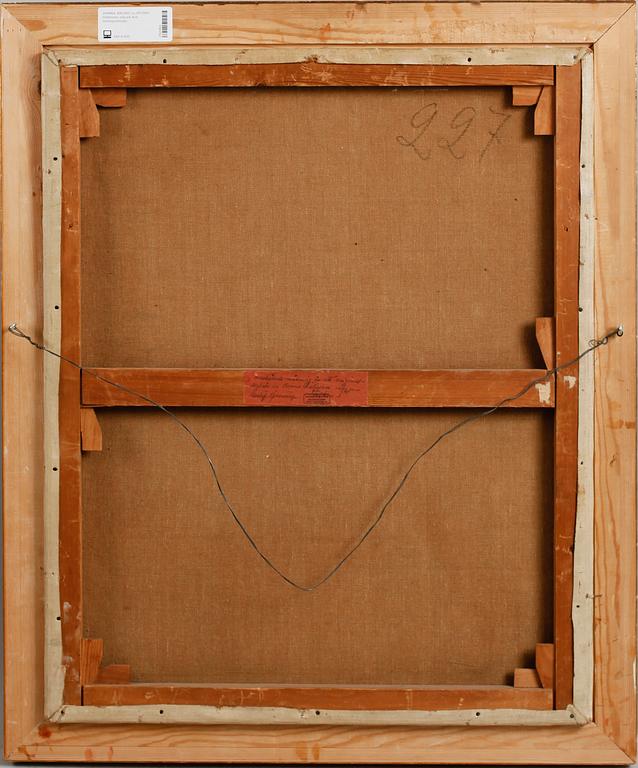 BRUNO LILJEFORS, tidigare tillskriven, olja på duk, monogramsign.