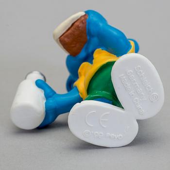 SMURFAR, 110 stycken, Schleich, mestadels 2000-tal.