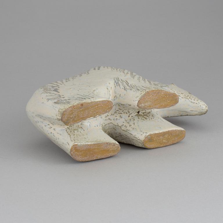 LISA LARSON, figurin, stengods, "Lilla Zoo", Gustavsberg.