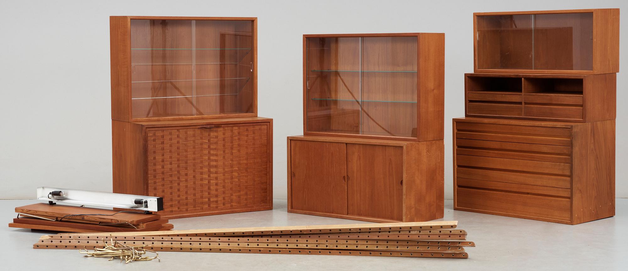 HYLLSYSTEM, "Royal system", Paul Cadovius, Danmark, 1900-talets mitt.