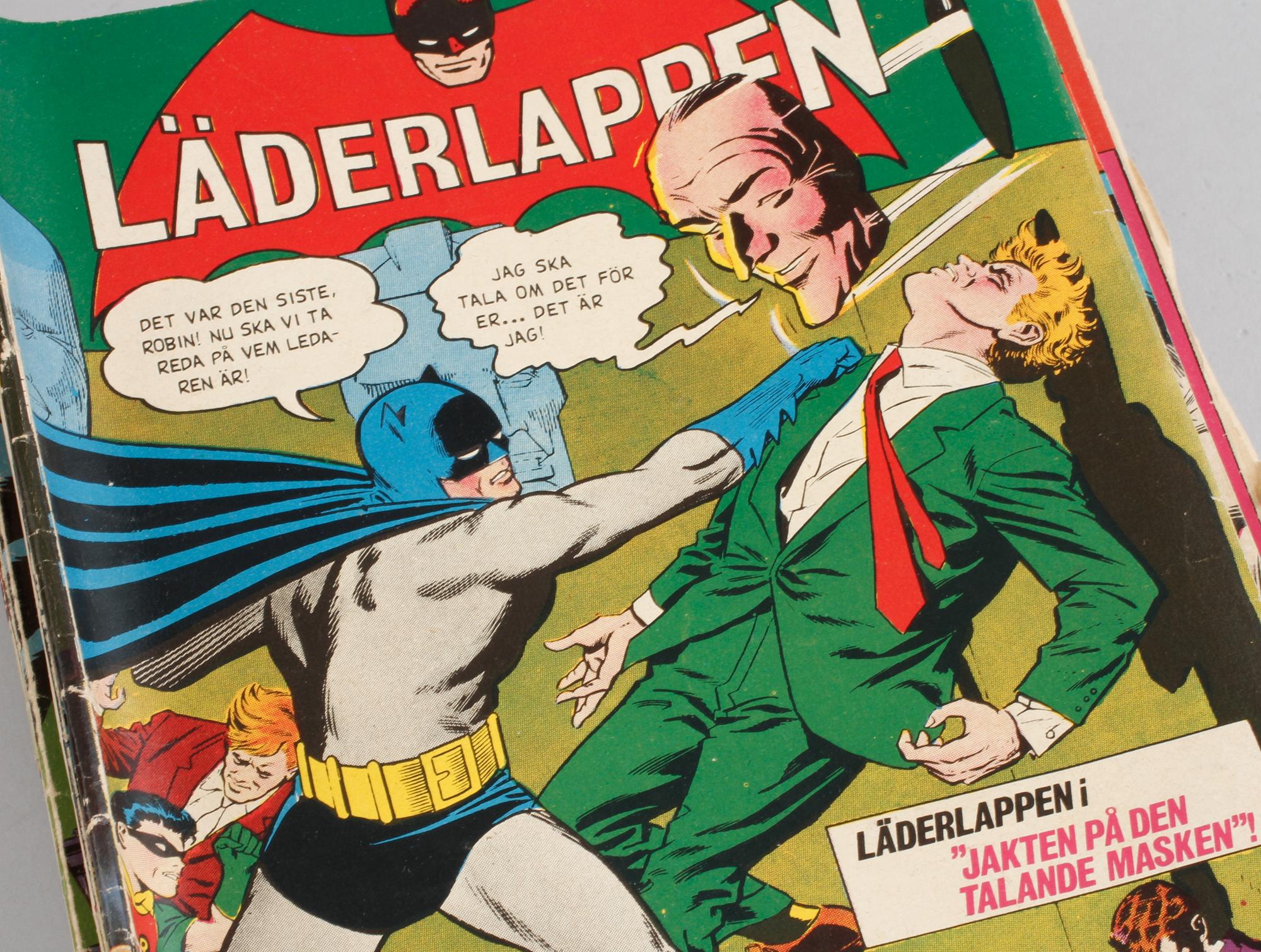 SERIETIDNINGAR, Läderlappen, 1965-1970.