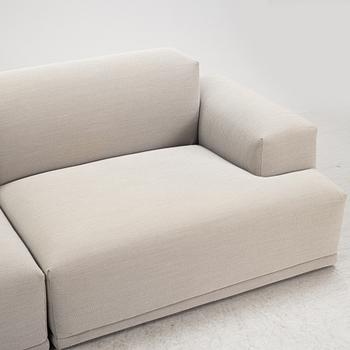 Andersen & Voll, modulsoffa, 3 delar, "Connect", Muuto, samtida.