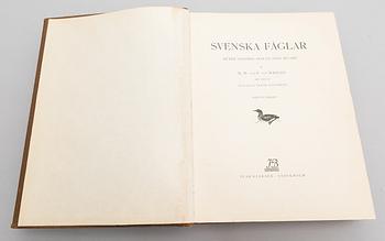 Books, 3 vol, "Svenska Fåglar", M,W & F von Wright. 1924 and 1929 Stockholm.