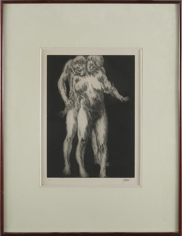 GUDMAR OLOVSON, etsning, signerad och numrerad 49/50.