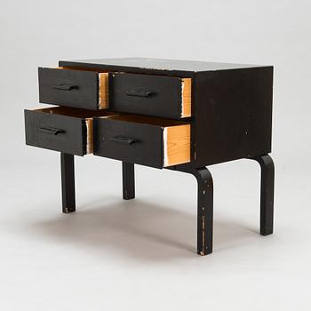 Alvar Aalto, A mid-20th century chest of drawers for O.Y. Huonekalu- ja Rakennustyötehdas AB.