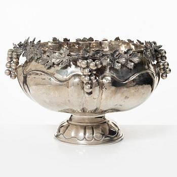 Decorative bowl / planter, silver, 20th century.