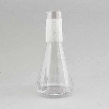 ERIKA LAGERBIELKE, karaffer, 2+2 st, "Divine", glas, Orrefors, 2000-tal.