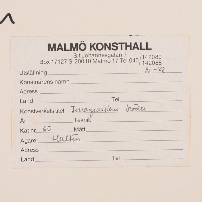 CO Hultén, "Imaginistens bröder".