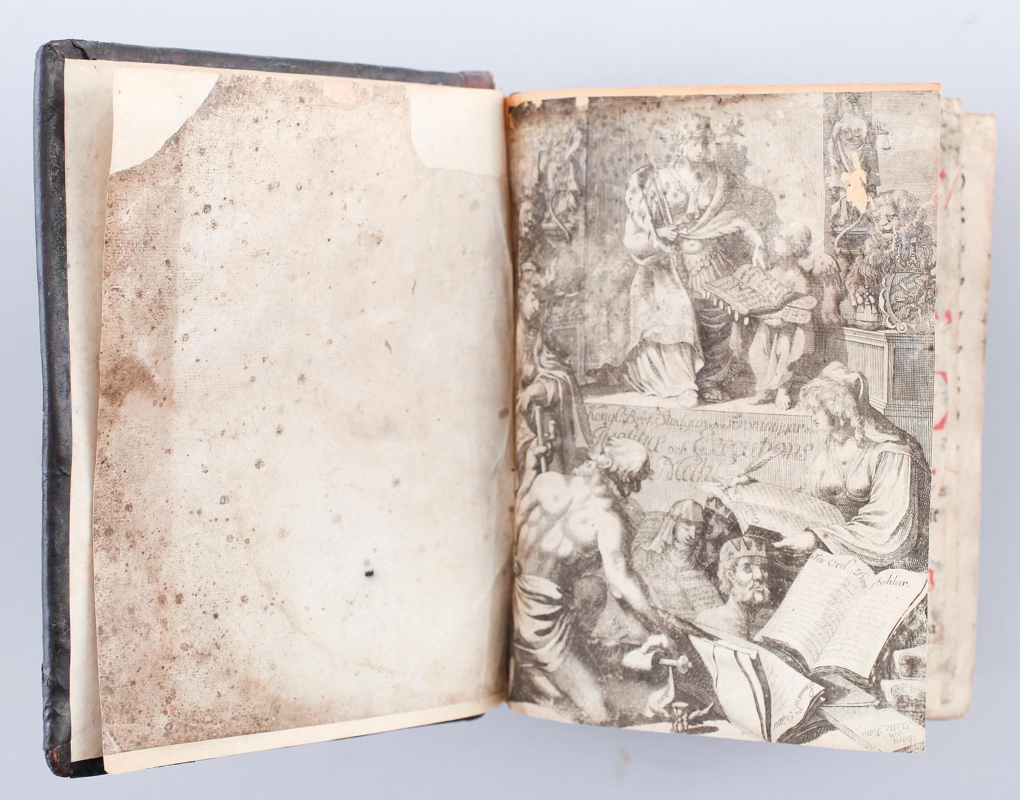 BOK: Kongl. stadgar, förordningar, bref och resolutioner: ifrån åhr 1528, in til 1701 af Johan Henrich Werner 1706.