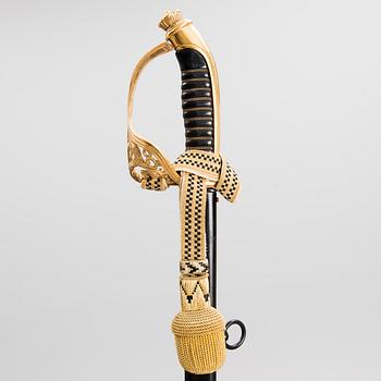 UPSEERIMIEKKA, maavoimien, M1922, Suomi.