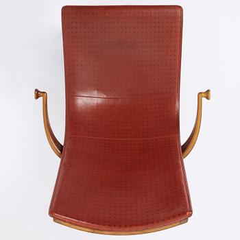 Gunnar Asplund, a rare "Senna" chair, Cassina, Italy, ca 1983.